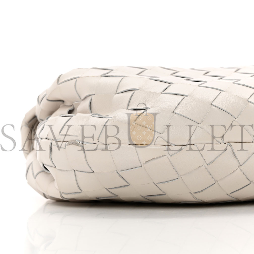 BOTTEGA VENETA NAPPA INTRECCIATO MINI JODIE CHALK  (24*13*6cm)